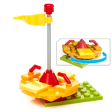 MEGA Despicable Me Minions Cheese Merry-Go-Round Building Block Set-One Quarter
