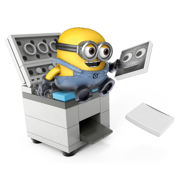MEGA Despicable Me Minions Copy Chaos Building Block Set-One Quarter