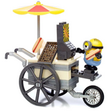 MEGA Despicable Me Minions Flying Hot Dogs Building Block Set-One Quarter