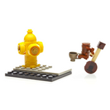 MEGA Despicable Me Minions Hydrant Crush Building Block Set-One Quarter