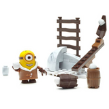 MEGA Despicable Me Minions Snowball Fight Building Block Set-One Quarter