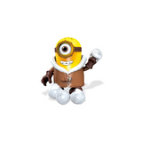 MEGA Despicable Me Minions Snowball Fight Building Block Set-One Quarter