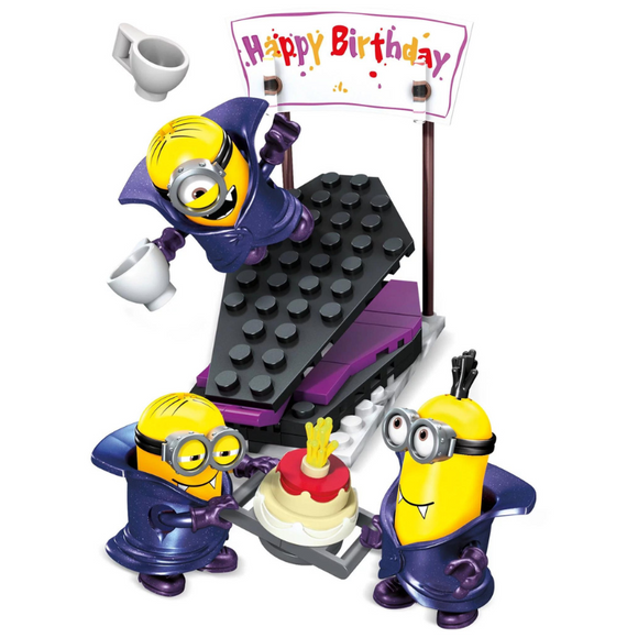 MEGA Despicable Me Minions Vampire Surprise Building Block Set-One Quarter