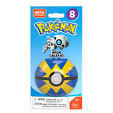MEGA Pokémon Aron Mini Action Figure with Poké Ball Building Toy Kit-One Quarter