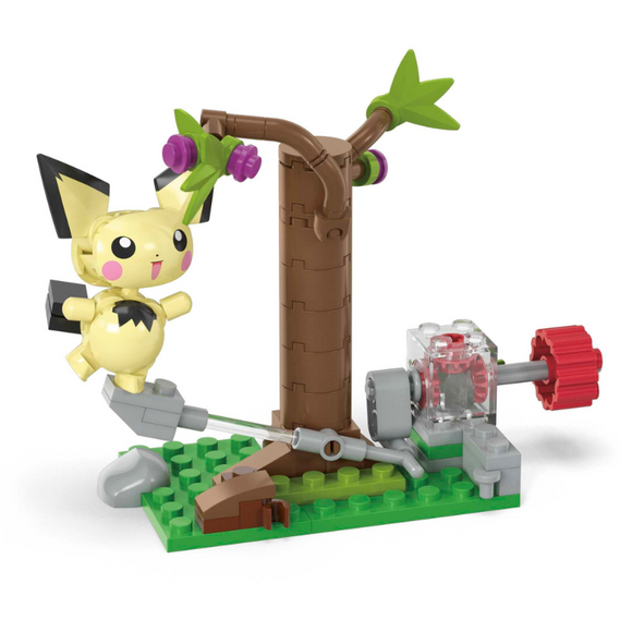 MEGA Pokémon Pichu’s Forest Forage Building Toy Kit-One Quarter