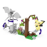 MEGA Pokémon Pichu’s Forest Forage Building Toy Kit-One Quarter