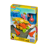 MEGA SpongeBob SquarePants Patty Wagon Racer Building Block Set-One Quarter