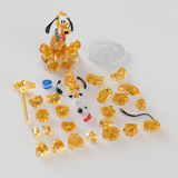MGL TOYS Disney Mickey Mouse & Friends Pluto 3D Crystal Puzzle-One Quarter