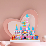MOYU Fairy Tale Castle Sleeping Beauty Castle Micro-Diamond Particle Building Block Set-One Quarter