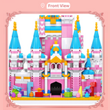 MOYU Fairy Tale Castle Sleeping Beauty Castle Micro-Diamond Particle Building Block Set-One Quarter