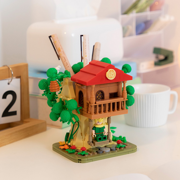 Pantasy Le Petit Prince® Baobab Tree House Pen Holder Building Toy Set-One Quarter