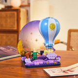 Pantasy Le Petit Prince® Hot Air Balloon Night-Light Building Toy Set-One Quarter