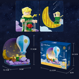 Pantasy Le Petit Prince® Hot Air Balloon Night-Light Building Toy Set-One Quarter