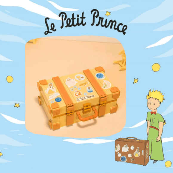 Pantasy Le Petit Prince® Travel Suitcase Building Toy Set-One Quarter