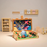 Pantasy Le Petit Prince® Travel Suitcase Building Toy Set-One Quarter