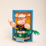 Pantasy Popeye™ and Olive Oyl™ Popeye 3D Painting Building Toy Set