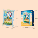Pantasy Le Petit Prince® Wheat Fields 3D Painting Building Toy Set-One Quarter