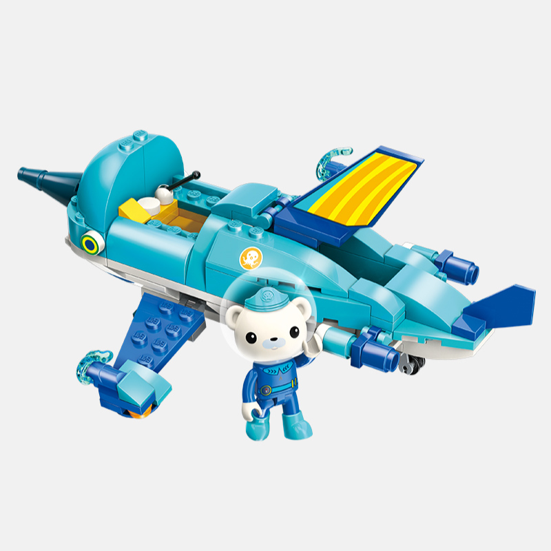 Octonauts™ Gup Speeders GUP-R Building Block Set - One Quarter