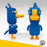 Quan Guan Goose Goose Duck Duck Role Hitman Building Block Set-One Quarter