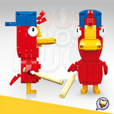Quan Guan Goose Goose Duck Goose Role Canadian Building Block Set-One Quarter