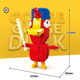 Quan Guan Goose Goose Duck Goose Role Canadian Building Block Set-One Quarter