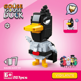 Quan Guan Goose Goose Duck Goose Role Vigilante Building Block Set-One Quarter
