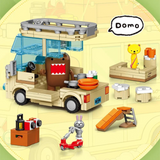 SEMBO Domo-Kun Holiday Camper Van Building Block Set-One Quarter