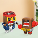 SEMBO Domo-Kun Professional Boxer Domo Building Block Set-One Quarter