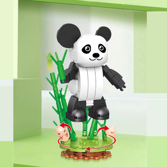 SEMBO Qee Panda Building Block Set-One Quarter
