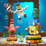 SEMBO SpongeBob SquarePants Plankton Building Block Set-One Quarter