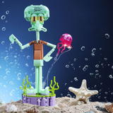 SEMBO SpongeBob SquarePants Squidward and Jellyfish Night Light Building Block Set-One Quarter
