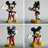 SY Block Disney Buildable Characters Mickey Mouse Building Block Set-One Quarter