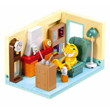 Sluban Garfield Living Room Couch Potato Building Block Set-One Quarter