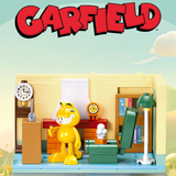 Sluban Garfield Living Room Couch Potato Building Block Set-One Quarter