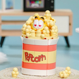 Sluban Garfield Popcorn Peekaboo Building Block Set-One Quarter