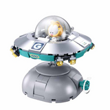 Sluban Garfield Space Flight Building Block Set-One Quarter