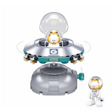 Sluban Garfield Space Flight Building Block Set-One Quarter