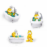 Sluban Garfield Bathtub Bubble Bath Building Block Set-One Quarter