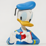 Soap Studio Disney Donald Duck Love Hand Mini Bust Figurine-One Quarter