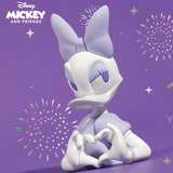 Soap Studio Disney Donald Duck and Daisy Duck Love Hand Mini Bust Figurines-One Quarter