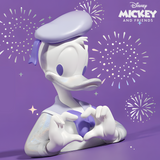 Soap Studio Disney Donald Duck and Daisy Duck Love Hand Mini Bust Figurines-One Quarter