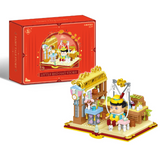 WL Creative Fairy Tale Storybook The Adventures of Pinocchio Building Block Set-One Quarter