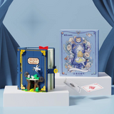 WeKKi Fairy Tale Town Storybooks Alice in Wonderland Running Alice Building Toy Set-One Quarter