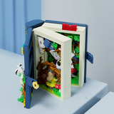 WeKKi Fairy Tale Town Storybooks Alice in Wonderland Running Alice Building Toy Set-One Quarter