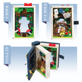 WeKKi Fairy Tale Town Storybooks Alice in Wonderland Running Alice Building Toy Set-One Quarter