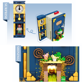 WeKKi Fairy Tale Town Storybooks Alice in Wonderland Running Alice Building Toy Set-One Quarter
