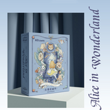 WeKKi Fairy Tale Town Storybooks Alice in Wonderland Running Alice Building Toy Set-One Quarter