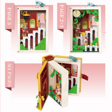 WeKKi Fairy Tale Town Storybooks Cinderella When Midnight Strikes Building Toy Set-One Quarter