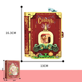 WeKKi Fairy Tale Town Storybooks Cinderella When Midnight Strikes Building Toy Set-One Quarter