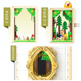 WeKKi Fairy Tale Town Storybooks Snow White Fist Kiss Building Toy Set-One Quarter